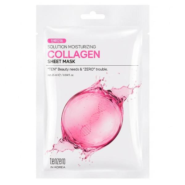 Тканевая маска с гидролизованным коллагеном Tenzero Collagen Sheet Mask 25 мл