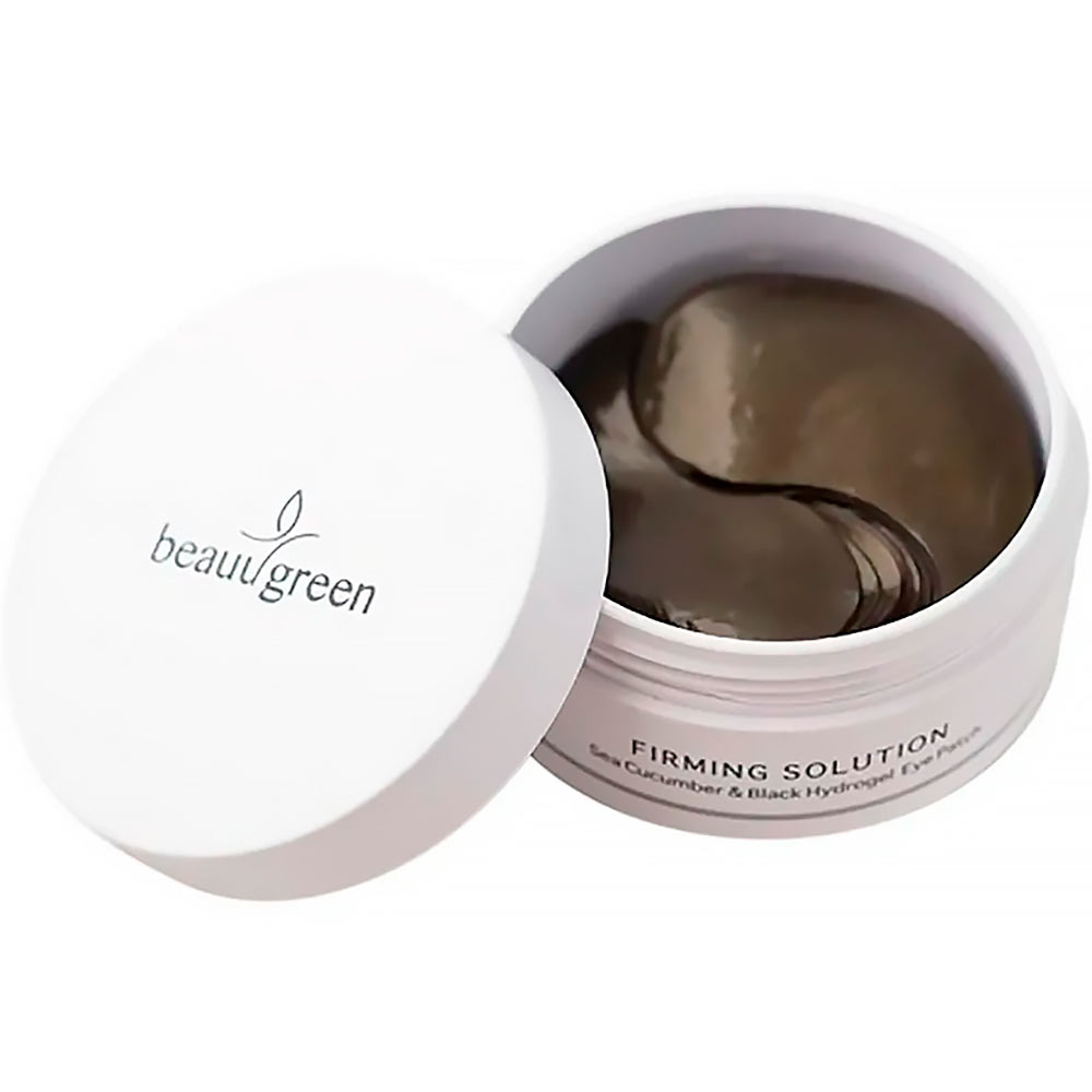 Гидрогелевые патчи с экстрактом чёрного морского огурца BeauuGreen Sea Cucumber Black Hydrogel Eye Patch 60 шт