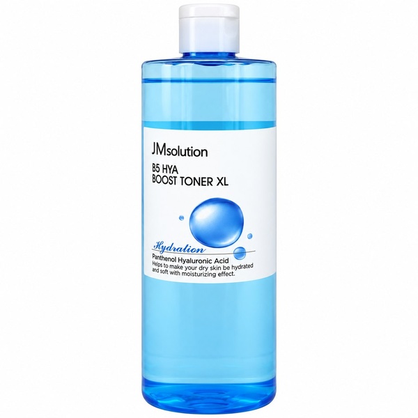 Восстанавливающее средство-тонер для лица с витамином В5 JMsolution B5 Hya Moisturizing Boost Toner XL 500 мл