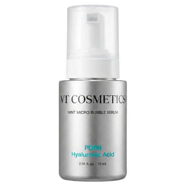 Пузырьковая сыворотка для лица с ПДРН VT Cosmetics PDRN Hyaluronic Mint Micro Bubble Serum 70 мл