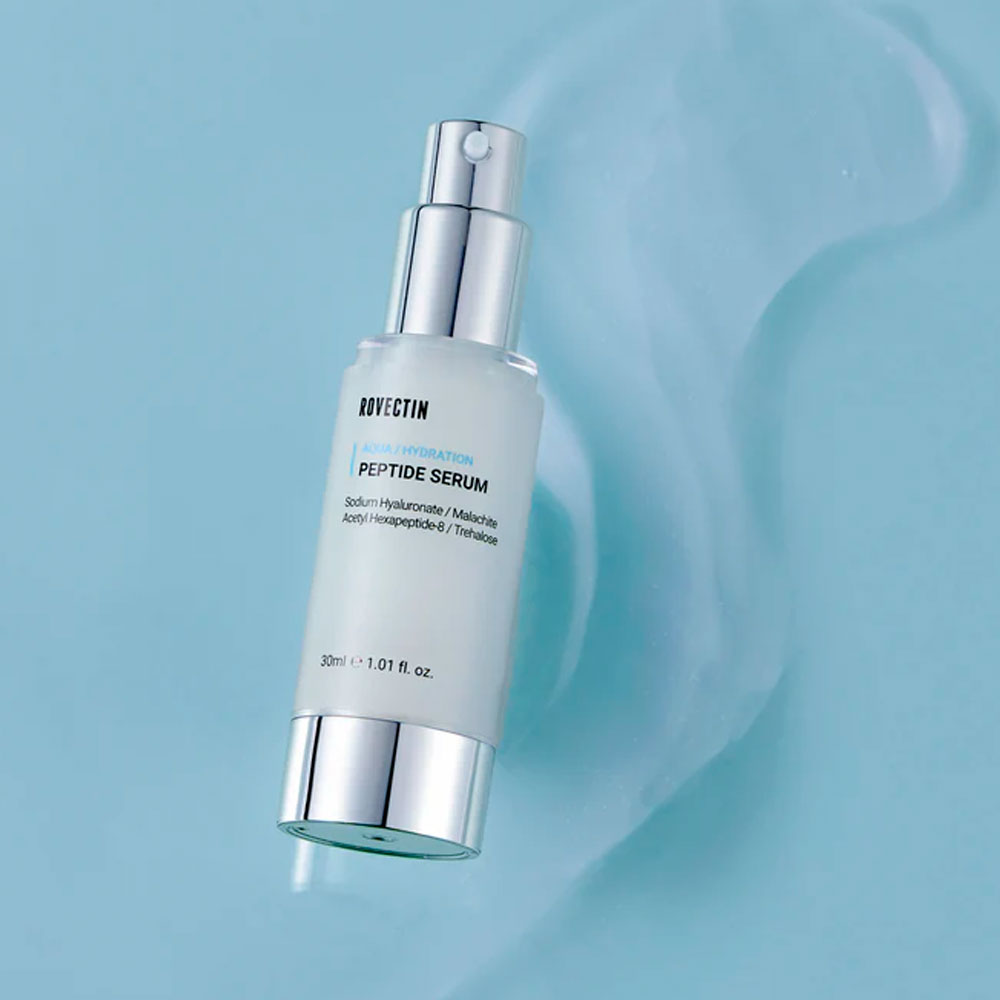 Интенсивная увлажняющая сыворотка для лица с пептидами Rovectin Aqua Peptide Serum 30 мл