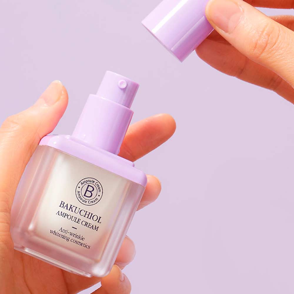 Антивозрастной ампульный крем с экстрактом бакучиола RiRe Bakuchiol Ampoule Cream 30 мл