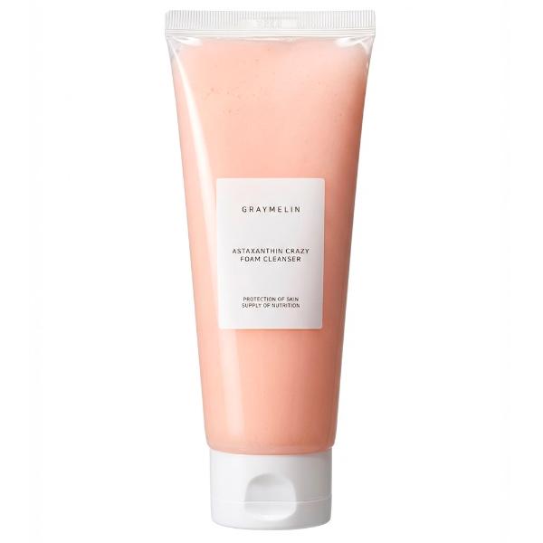 Очищающая пенка для умывания с астаксантином GRAYMELIN Astaxanthin Crazy Foam Cleanser 150 мл