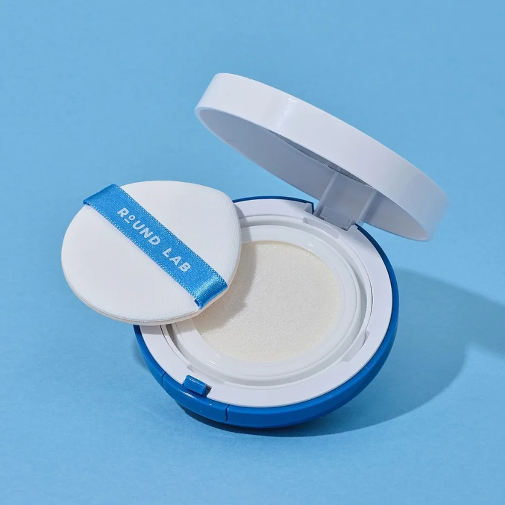 Увлажняющий солнцезащитный крем с березовым соком Round Lab Birch Juice Moisutrizing Sun Cushion 15 г