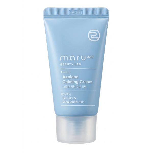 Крем для лица успокаивающий и увлажняющий с азуленом MARU365 Beauty Lab Azulene Calming Cream 20 мл