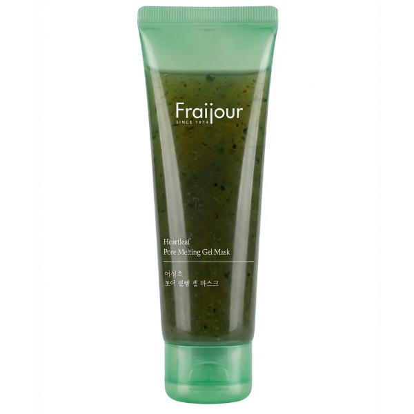 Очищающая гелевая маска для лица с экстрактом хауттюйнии Fraijour Heartleaf Pore Melting Gel Mask 75 мл