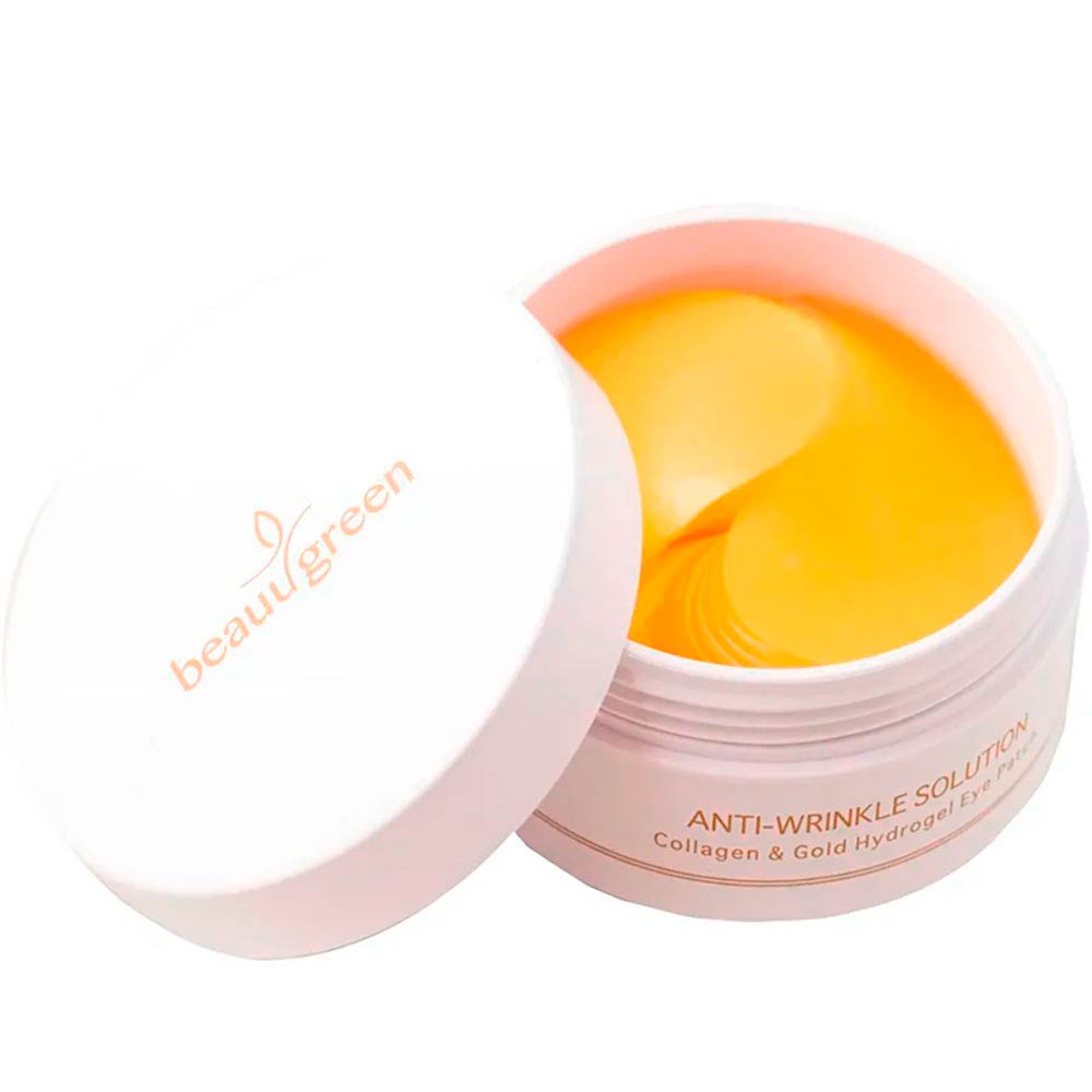 Гидрогелевые патчи для век с коллагеном и коллоидным золотом BeauuGreen Collagen Gold Hydrogel Eye Patch 60 шт