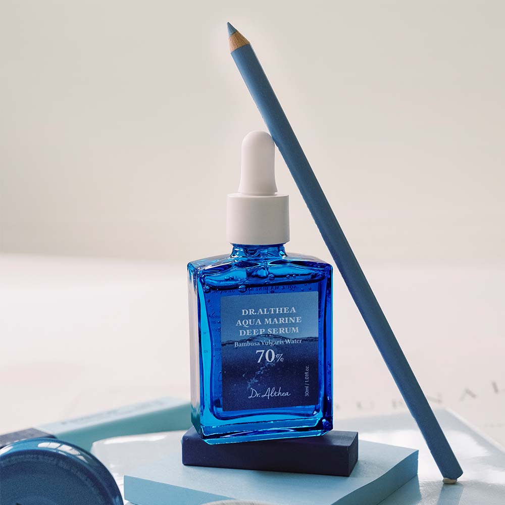 Сыворотка с ПДРН и бамбуком для глубокого увлажнения кожи лица Dr. Althea Aqua Marine Deep Serum 30 мл