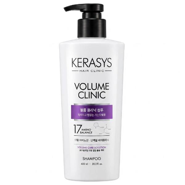 Шампунь для тонких и слабых волос KeraSys Volume Clinic Protein Shampoo 600 мл