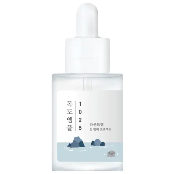 Увлажняющая сыворотка ампула для лица с морской водой Round Lab 1025 Dokdo Ampoule 45 мл