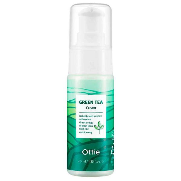 Крем для лица с экстрактом зеленого чая Ottie Green Tea Cream 40 мл