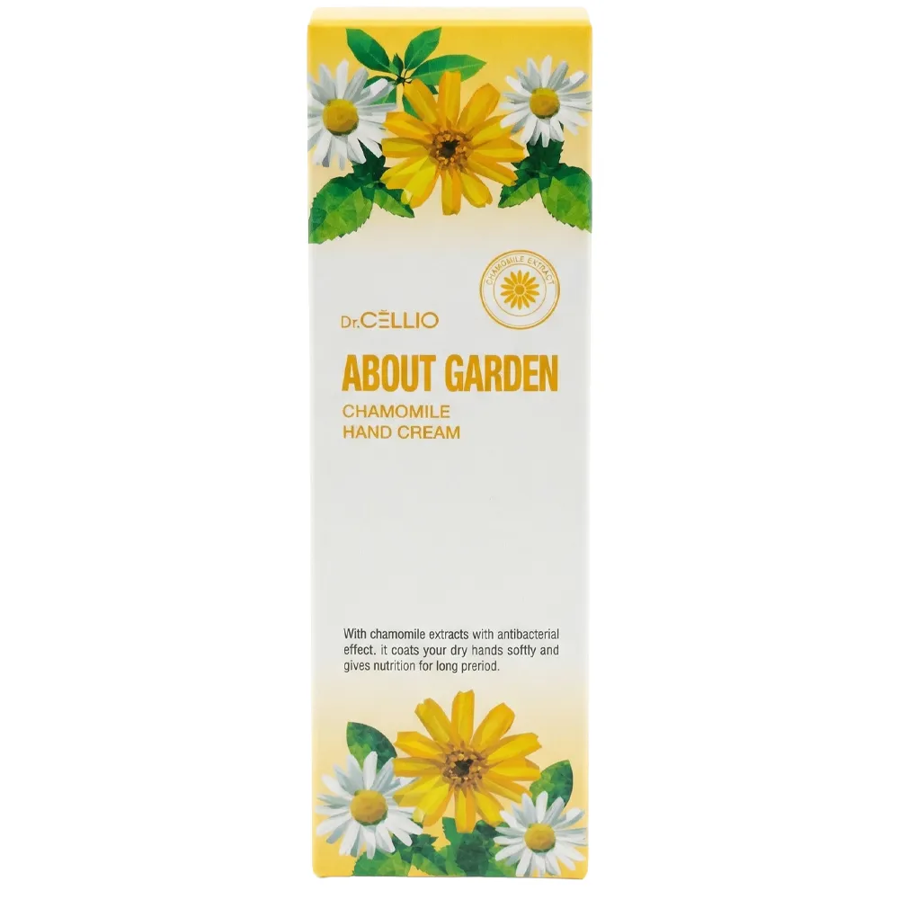 Крем для рук с экстрактом ромашки DR.CELLIO About Garden Chamomile Hand Cream 100 мл