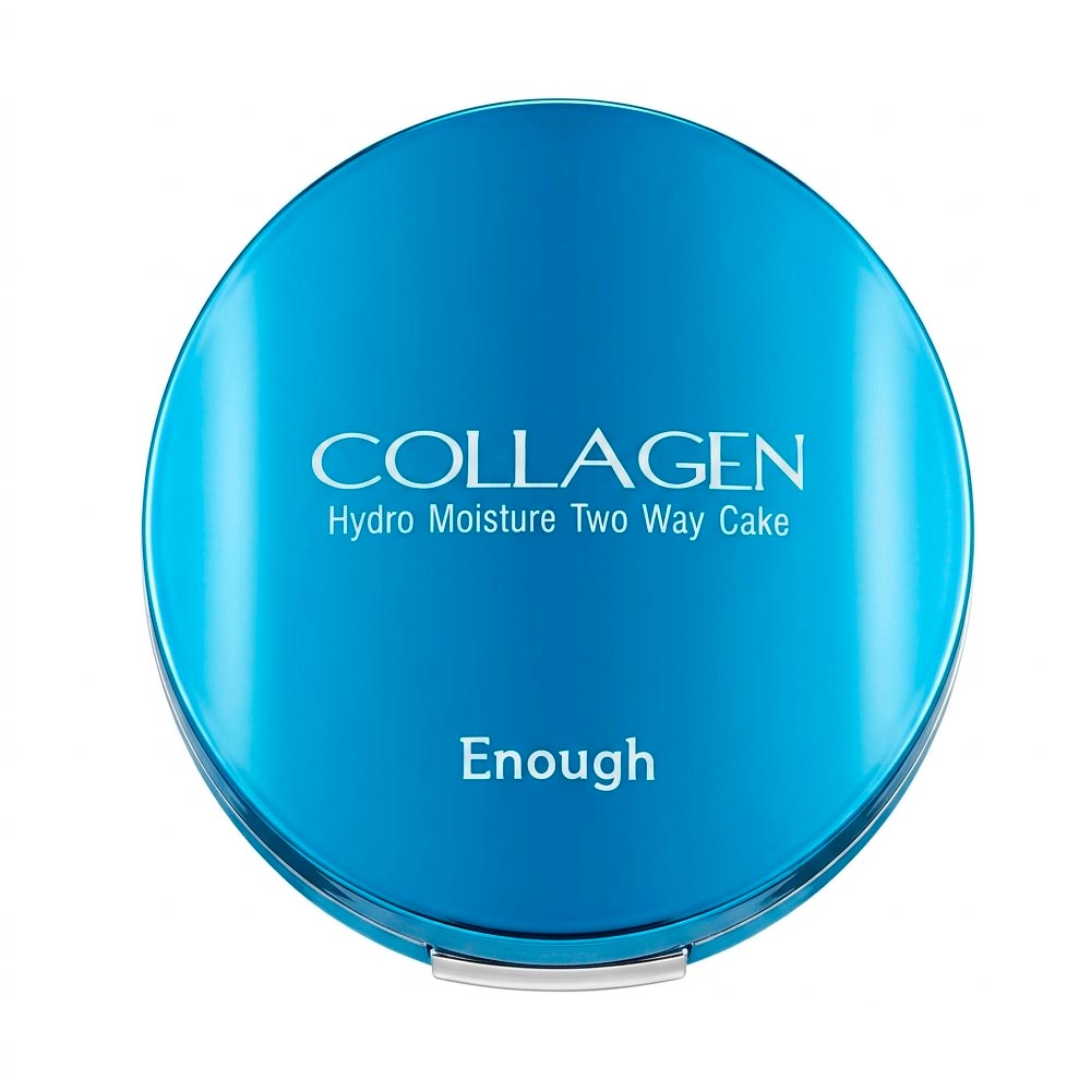 Пудра для лица компактная с коллагеном Enough Collagen Hydro Moisture Two Way Cake SPF25  PA+++ 21 тон 13 г 13 г