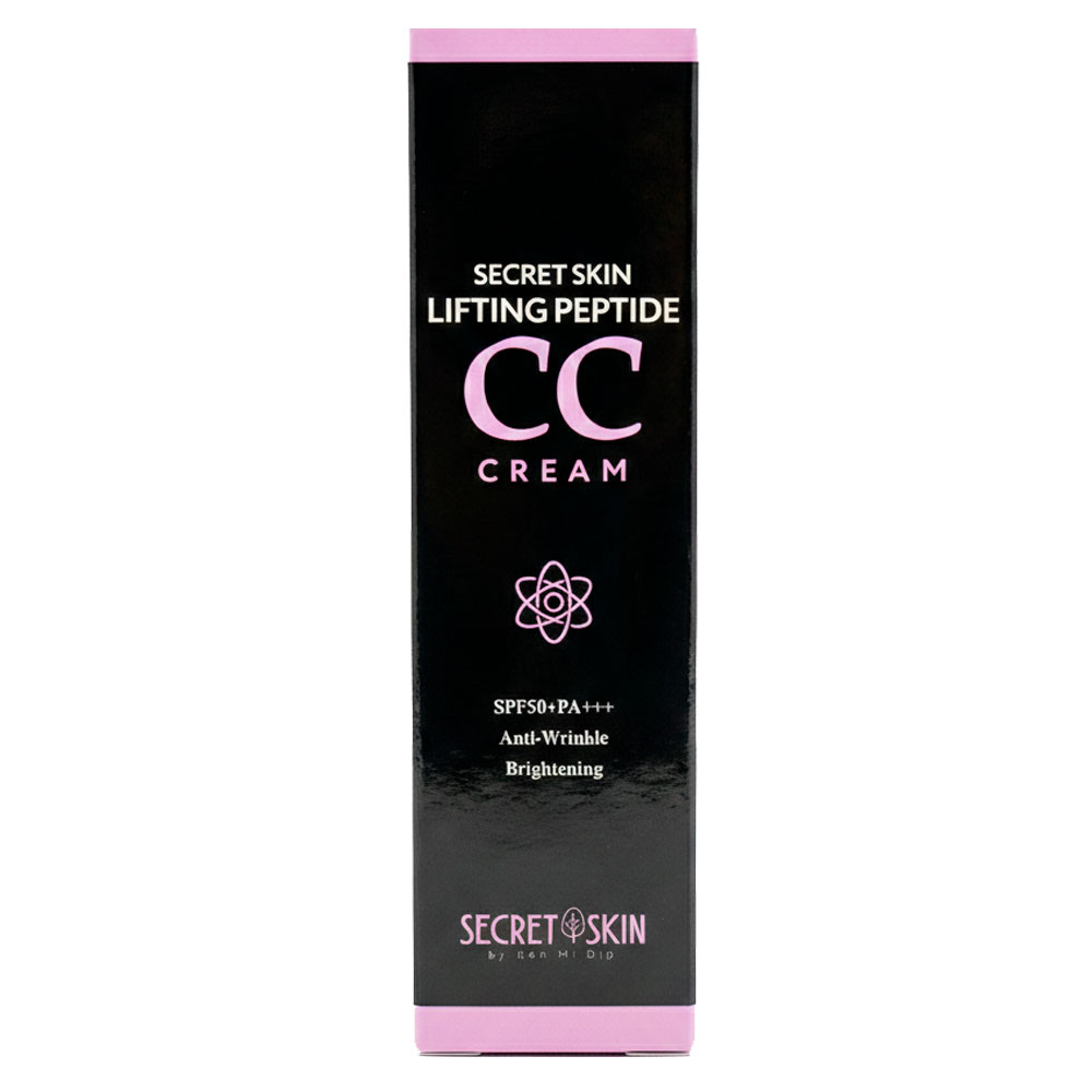 Антивозрастной тональный крем CC с пептидами Secret Skin Lifting Peptide CC Cream SPF50+PA+++ 30 мл