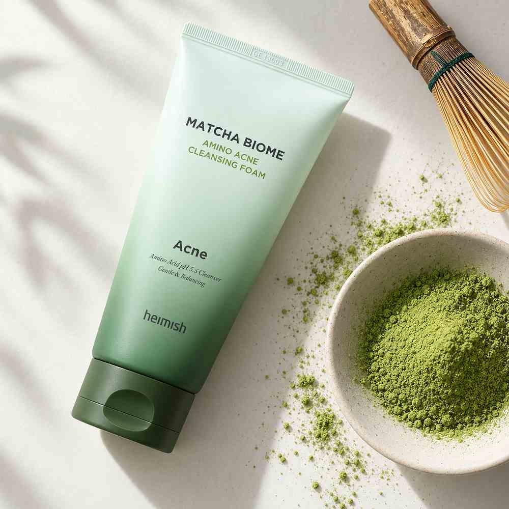 Пенка для умывания для проблемной кожи Heimish Matcha Biome Amino Acne Cleansing Foam 150 мл