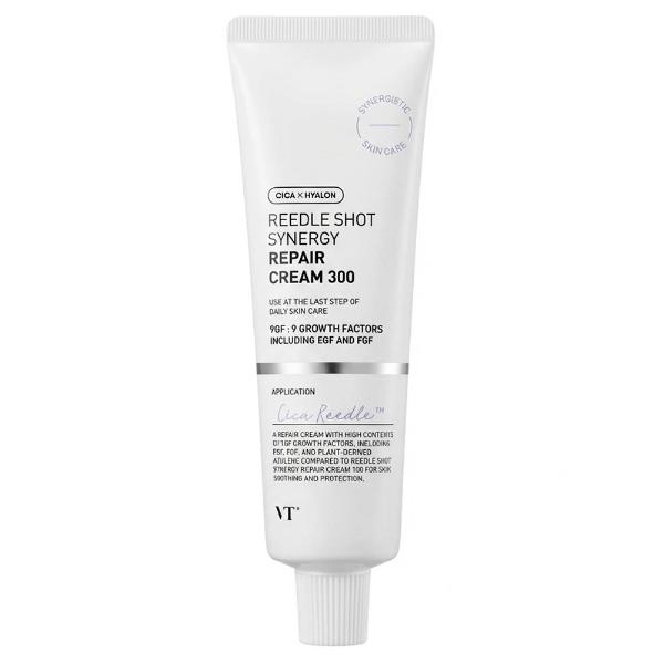 Успокаивающий восстанавливающий крем с EGF и микроиглами VT Cosmetics Reedle Shot Synergy Repair Cream 300 50 мл