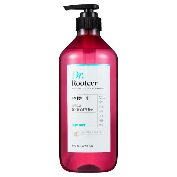 Шампунь от выпадения с экстрактом пивных дрожжей KeraSys Dr.Rooteer Аnti-Hair Loss Solution Pomegranate 800 мл