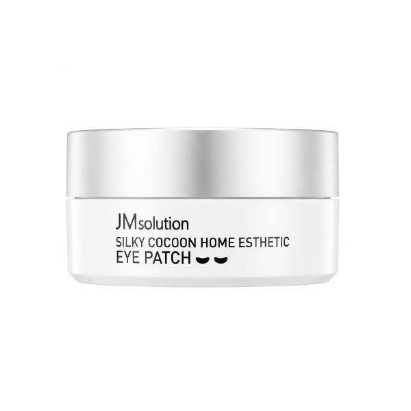 Гидрогелевые патчи с протеинами шелка JMsolution Silky Cocoon Home Esthetic Eye Patch 60 шт