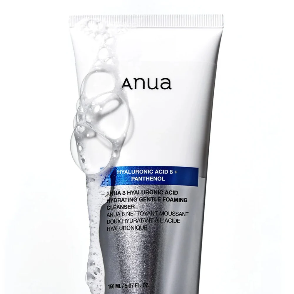 Пенка для умывания с гиалуроновой кислотой Anua 8 Hyaluronic Acid Hydrating Gentle Foaming Cleanser 150 мл