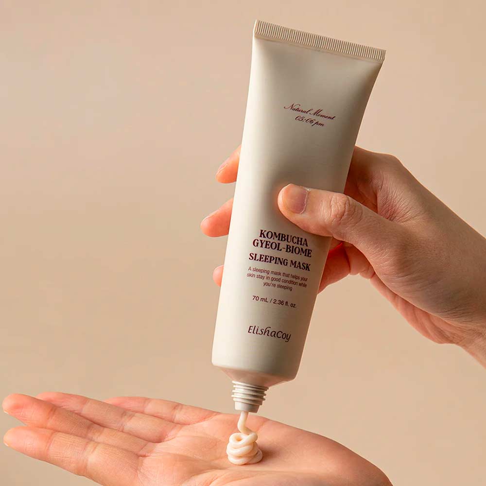Ночная восстанавливающая маска с комбучей ElishaCoy Kombucha Gyeol Biome Sleeping Mask 70 мл