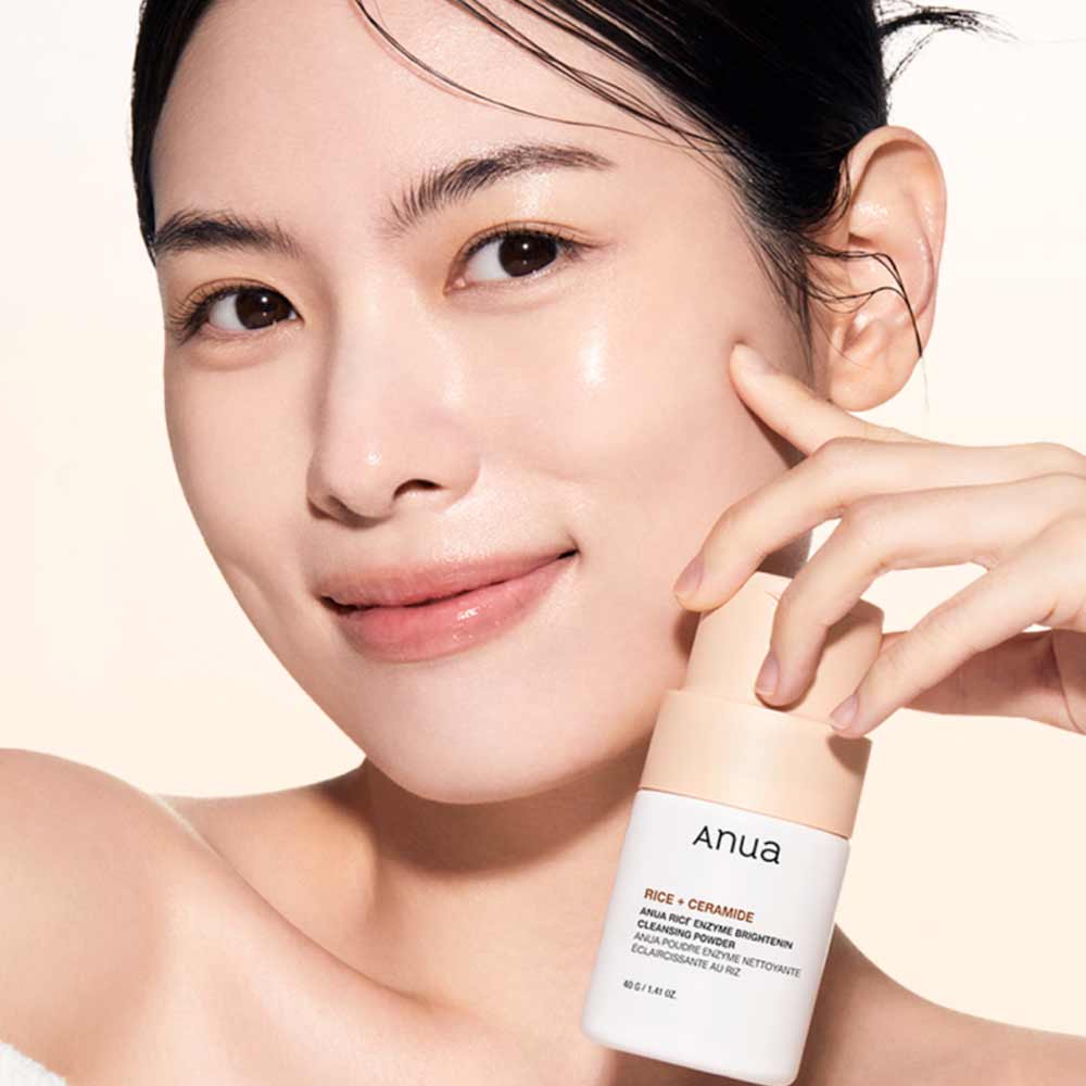 Энзимная пудра для умывания с ферментами из рисовых отрубей Anua Rice Enzyme Brightening Cleansing Powder 40 г