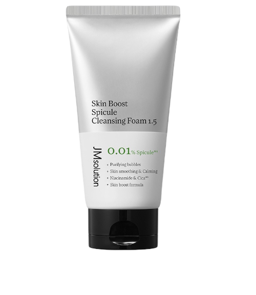 Пенка для умывания со спикулами JMsolution Skin Boost Spicule Cleansing Foam 150 мл