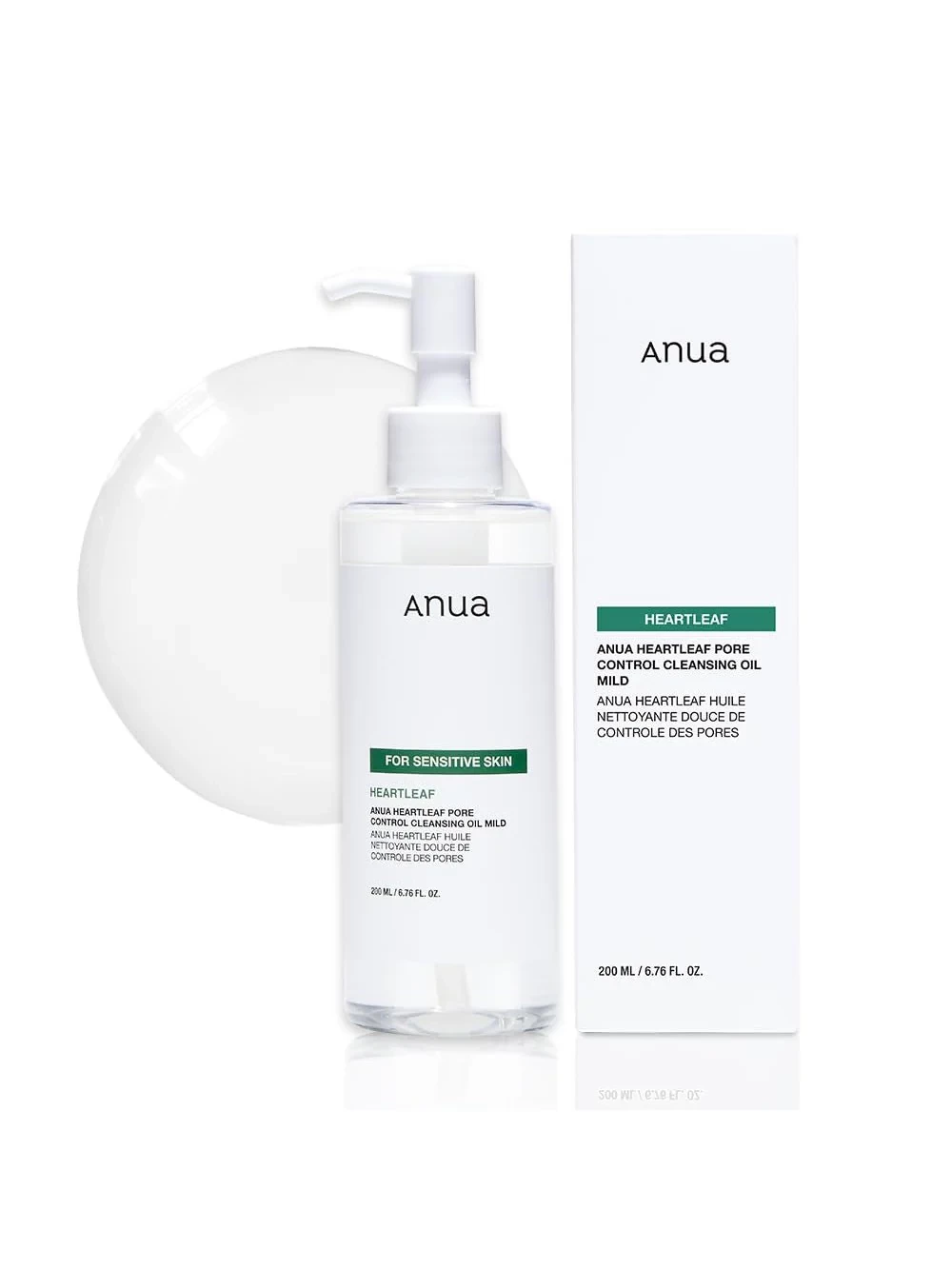 Гидрофильное масло для чувствительной кожи Anua Heartleaf Pore Control Cleansing Oil Mild 200 мл