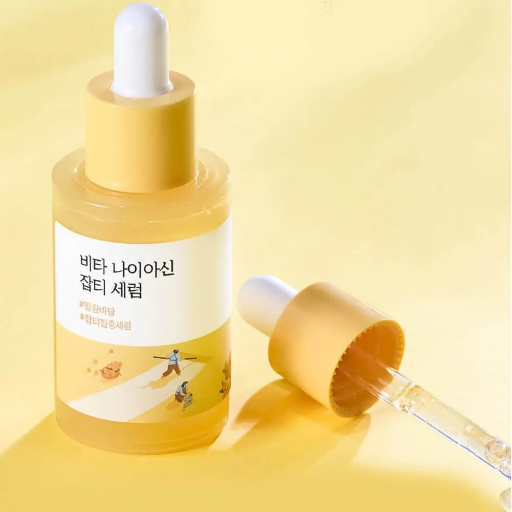 Осветляющая капсульная сыворотка с ниацинамидом Round Lab Vita Niacinamide Dark Spot Serum 30 мл