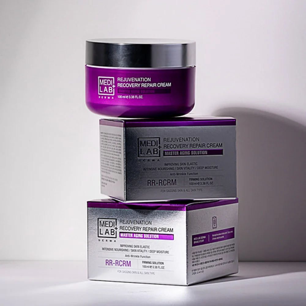 Антивозрастной омолаживающий крем с пептидами и коллагеном MEDI LAB DERMA Rejuvenation Recovery Cream 100 мл