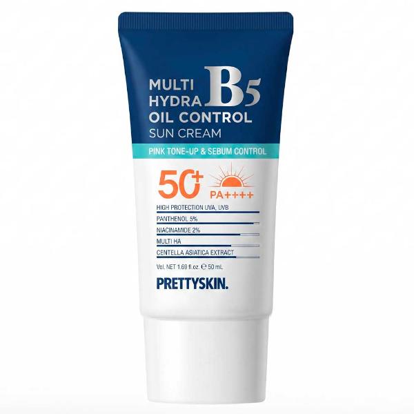 Cолнцезащитный крем Pretty Skin Multi Hydra B5 Oil Control Sun Cream SPF50+ PA++++ 50 мл