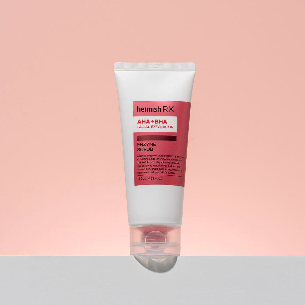 Энзимная пилинг скатка для лица с кислотами Heimish RX AHA BHA Enzyme Scrub 130 мл