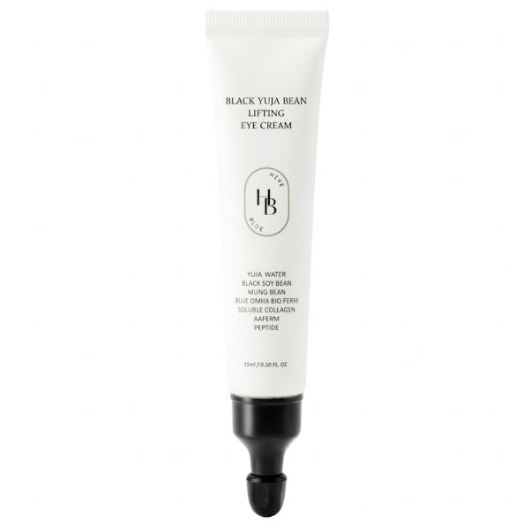 Лифтинг-крем для кожи вокруг глаз с экстрактом черной юдзы Heve Blue Black Yuja Bean Lifting Eye Cream 15 мл